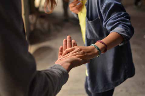 Uplifting Lives - helping hand