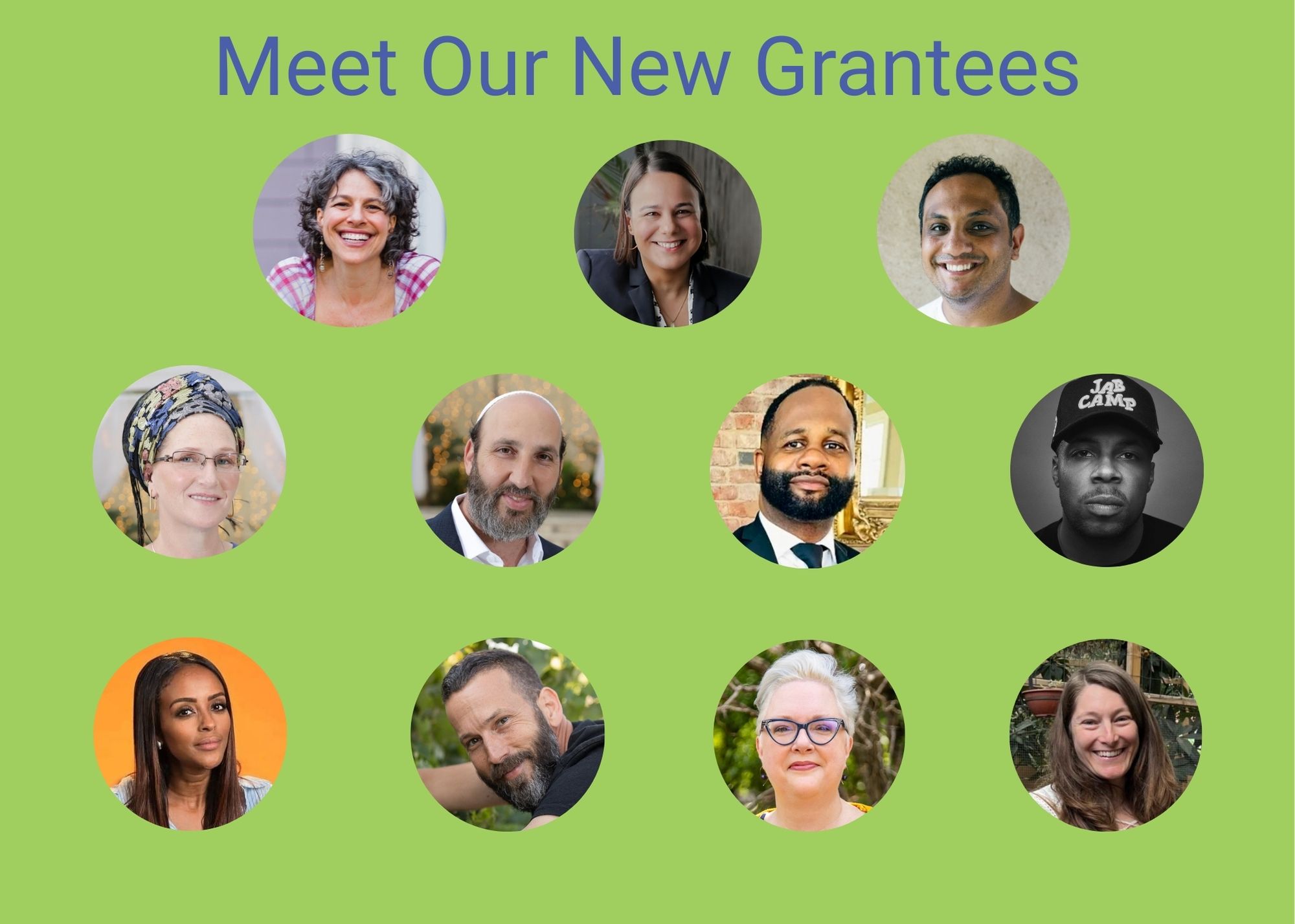 Meet our new grantees (no eggman)
